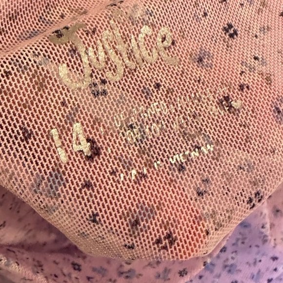 Justice 3 piece set jumper tank and blouse size 14 - Picture 13 of 14